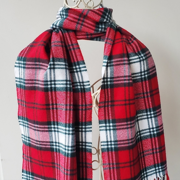 Cashmere Fringed Scarf - Picture 3 of 6